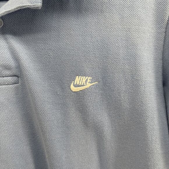 Vintage Nike IBM Collab 70s Nike Polo with IBM Fitness Center Rare Mens M - Picture 4 of 14